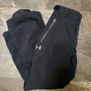 Under Armour Black Tapered Casual Pants